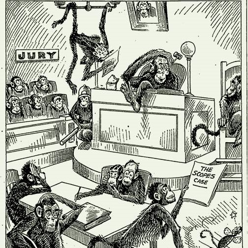 A 1925 cartoon from the 'Atlanta Constitution'